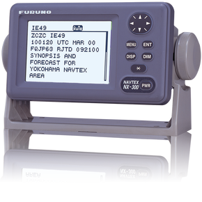 Furuno NX300 8-Line, 4.5 Inch Monochrome LCD Display, Paperless NAVTEX Receiver (Non-SOLAS)