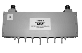 Microwave Filter Company 18375-1 700 MHz/Lower B & C (Downlink) Bandpass Filter