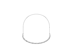 Cobham S-133020-1 Radome Top FAB, 50 in