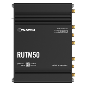Teltonika Networks 14758041 RUTM50 North America / Standard package with Universal PSU, 5G