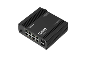 Teltonika Networks 14758030 TSW202 PoE+ L2 managed Switch 8 GbE, 2 SFP ports, PROFINET disabled by default