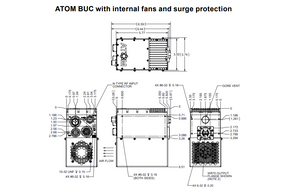 Product image for ATOM 80W Ku-Band GaN BUC
