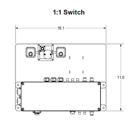 Norsat RSLNBKU11F LNB Redundant Switch