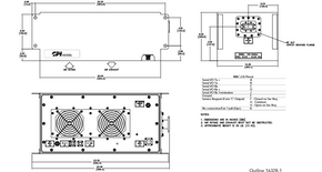 CPI C-Band Antenna Mount SSPAs - PCD6S050LA-XX