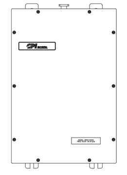 CPI X-Band Solid State Power Amplifiers - SPXB8125N-X