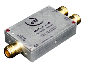 ETL Systems MUXL1P-4104 L-band Multiplexer 4104 - DC Inject