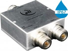 L-band GPS Splitter/Combiner 2-way - One Port DC Pass - ODU IP67