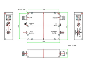 Norsat ULC-0-50-6 6-Band Universal LNB Controller