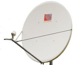 CPI 2.4 Meter C & Ku-Band-Circular Rx/Tx Antenna