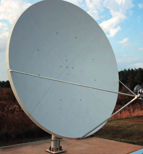 CPI 3.8 Meter Ku-Band RxTx Antenna