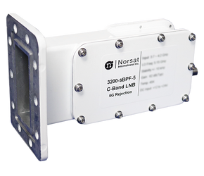 Norsat 3000F-SBPF-4 C-Band 5G LNB and Switching Bandpass Filter