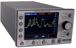 Avcom SNG-2500C Rack Mount SNG Display Wideband (5-2300 MHz)Spectrum Analyzer