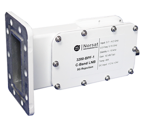 Norsat 3200N-BPF-8 C-Band 5G LNB and Band Pass Filter