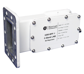 Norsat 3500N-BPF-7 C-Band 5G LNB and Band Pass Filter