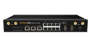 Peplink MAX-HD4-MBX-5GH-T - MAX HD4 MBX Quad Cellular Gigabit LTE Mobile Powerhouse