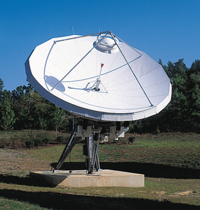 Kratos 7.6 Meter Earth Station Antenna