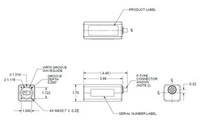 Product image for 2000 Single Band Ku-Band PLL LNB (0.8 dB)