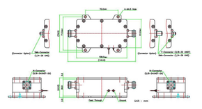 Product image for 1000 Single Band X-Band EXT REF BDC