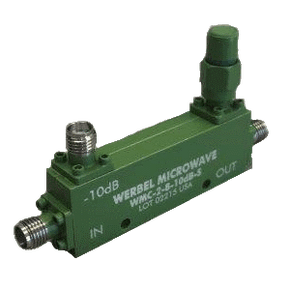 WERBEL MICROWAVE WMC-2-8-6dB-S Directional Coupler, 2-8GHz, 6dB, SMA Female