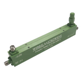 WERBEL MICROWAVE WMC-0.5-20-6dB-S Directional Coupler, 0.5-20GHz, 6dB, SMA Female