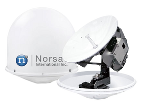 Product image for 0.8m Ku-Band Military Grade Maritime Stabilized Terminal