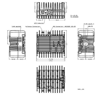 Product image for ELEMENT 8W Ku-Band MINIBUC (High Temperature Range)