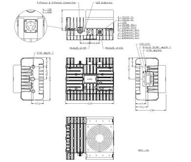 Product image for ELEMENT 50W C-Band EXT BUC (High Temperature Range)