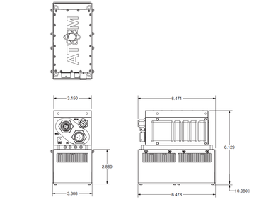 Product image for ATOM 16W Ku-Band SSPA