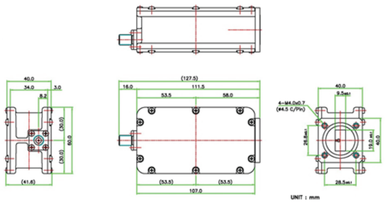 Product image for 1000 Ku-Band Single Band EXT REF LNB
