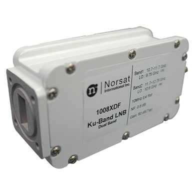 Norsat 1000 Series 1008XDFF Ku-Band Dual-Band LNB