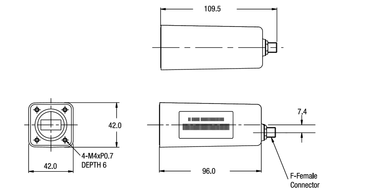 Norsat 1000 Series 1009XHAN Ku-Band Single-Band LNB