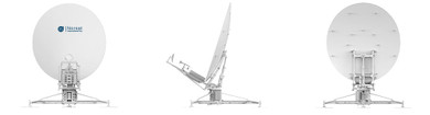 Product image for WAYFARER 2.4m Ku-Band Auto Flyaway Antenna - Dual Offset