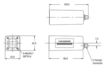 Norsat 1000 Series 15007LCN Ku-Band Single-Band LNB