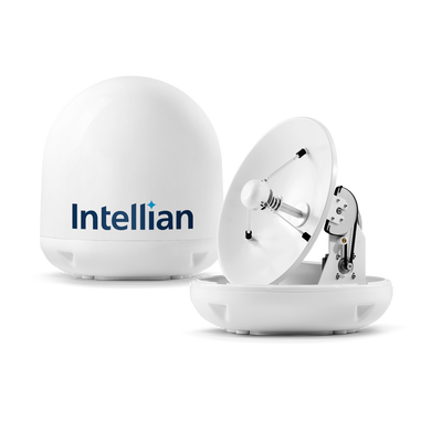 Intellian i4 Most Popular Size US System with 45cm (17.7 inch) Reflector & All-Americas LNB