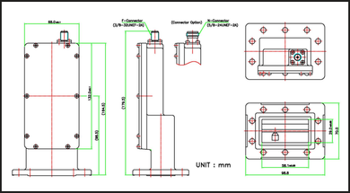 Product image for 3000C C-Band Single Band PLL LNB