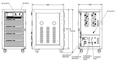 Product image for RF High Power Amplifier Systems 26.5 - 40 GHz