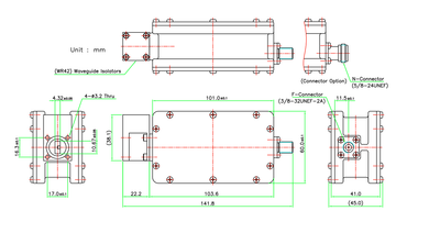 Product image for 9200 Dual-Band Ka-Band PLL LNB