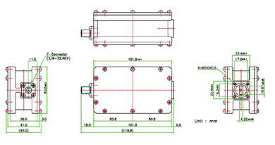 Product image for 9000 Ka-Band Triple Band LNB