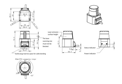 Product image for LUMENIX Mini Slam Nivigation LiDAR