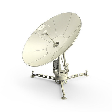 Product image for WAYFARER 2.4m X-Band Auto Flyaway Antenna - Ring Focus