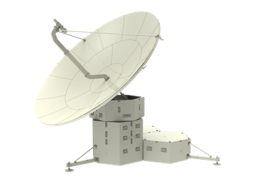 Product image for WAYFARER 3.7m C-Band Box Automatically Transportable Antenna - Feed Forward