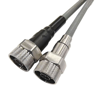 Product image for High Performance Phase Stable Flexible Cable 12 - 18 GHz - N Straight Male Connector