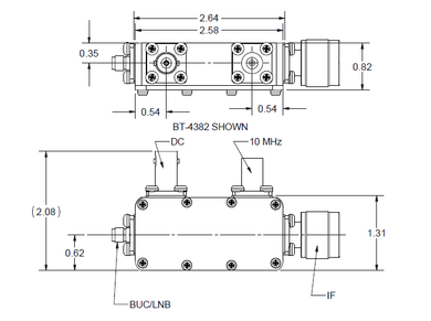 Product image for Bias Tee  BT-1400 Series