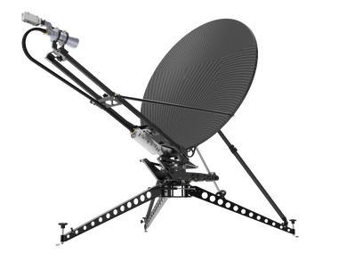 Requtech PICO120 120cm X, Ku, and Ka-band manual flyaway SATCOM terminal