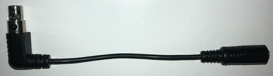 Haivision Angled Mini-XLR to mini-jack adapter (for Haivision Pro3 or Rack3/Rack2 Intercom)