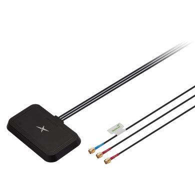 Taoglas 3-in-1 GNSS & 2*4G MIMO Low Profile Miniature Form Factor Adhesive Mount Combination Antenna