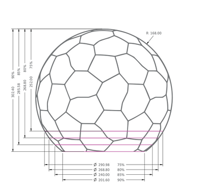 Infinite Technologies Terrestrial Radome 8.5 Meter