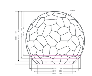 Infinite Technologies Terrestrial Radome 13.7 Meter