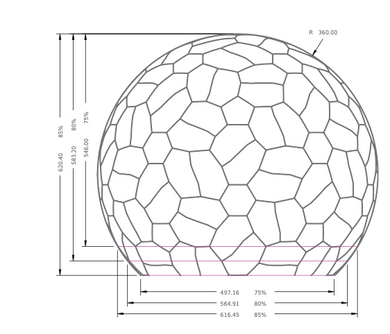 Infinite Technologies Terrestrial Radome 18.3 Meter