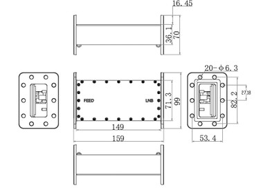 Product image for C-Band 5G Bandpass Filter